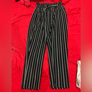 No comment tie wast pants